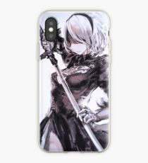 Nier Automata 2B iPhone Case