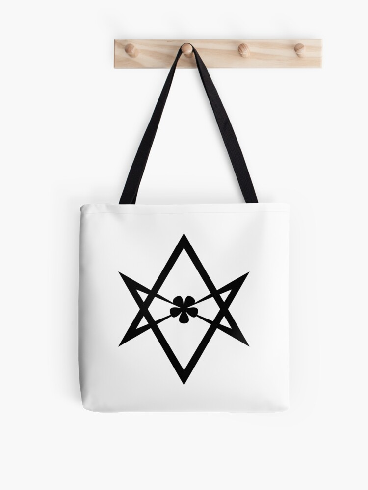 Star-shaped Hollow Out & Pentagram Design Chic Tote Bag, Shoulder