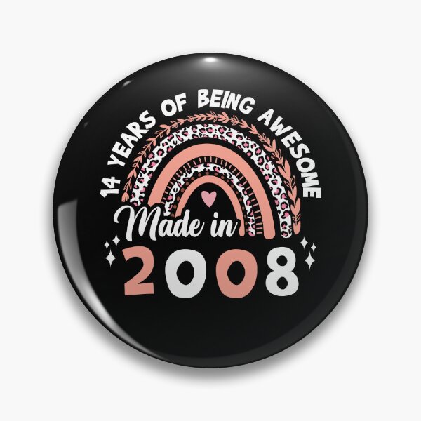 Item preview, 14 Years Old Gifts Teenage 14th Birthday Born in 2008 Women Girls designed and sold by Fleyshop.