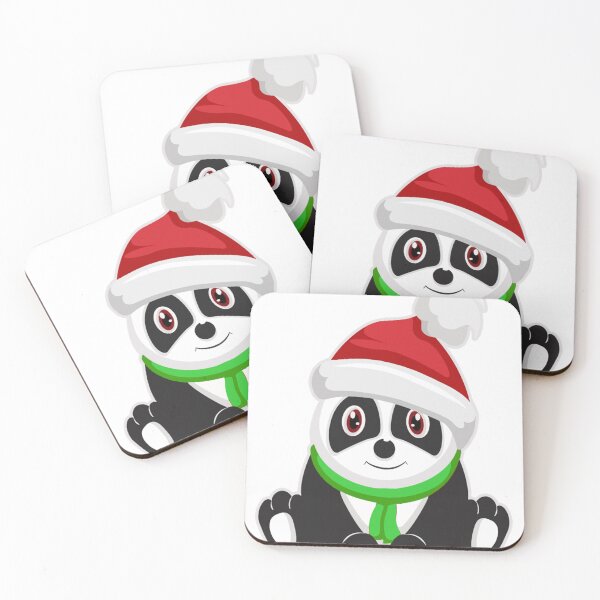 Item preview, cute animal friendly panda for Christmas Essential . designed and sold by fergalamand.