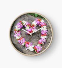 Hawaiian Lei Clock