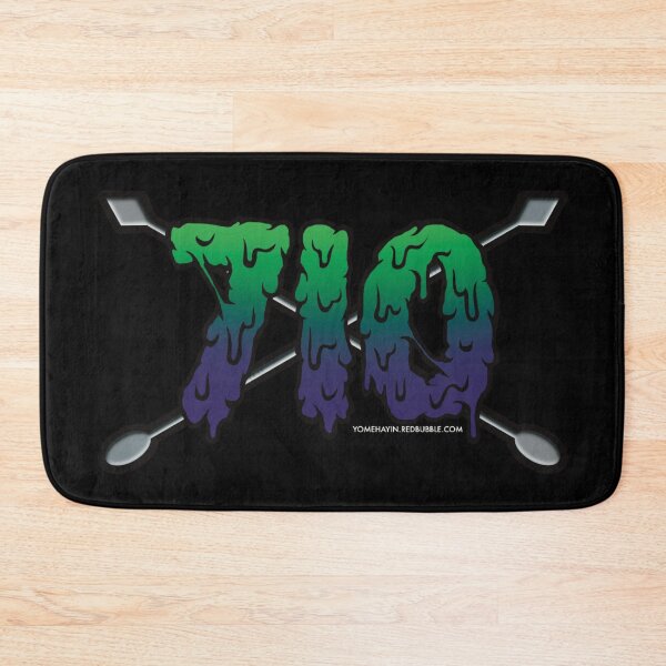 Item preview, 710 oil drip green and purple  designed and sold by YomeHayin.