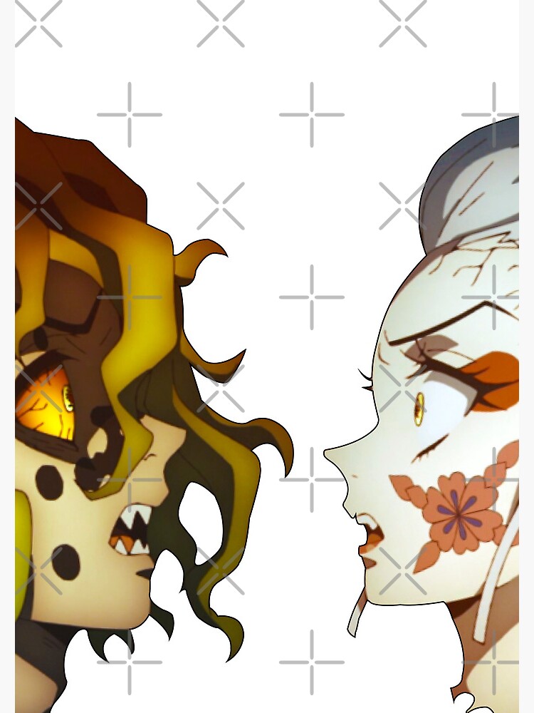 "Daki and gyutaro demon siblings from anime kimetsu no yaiba defeated