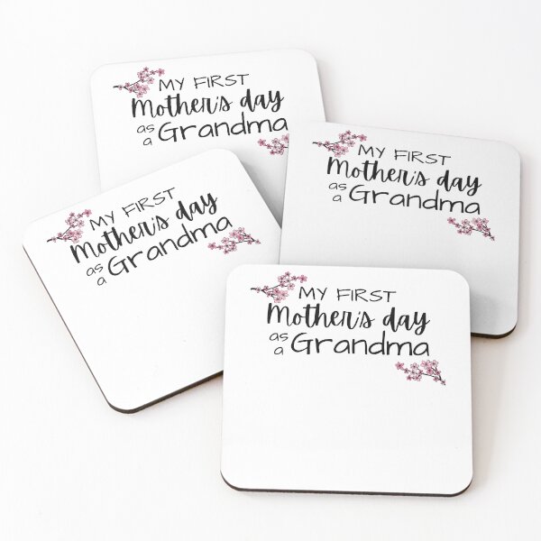 Item preview, My first mothers day as a grandma designed and sold by reka88.