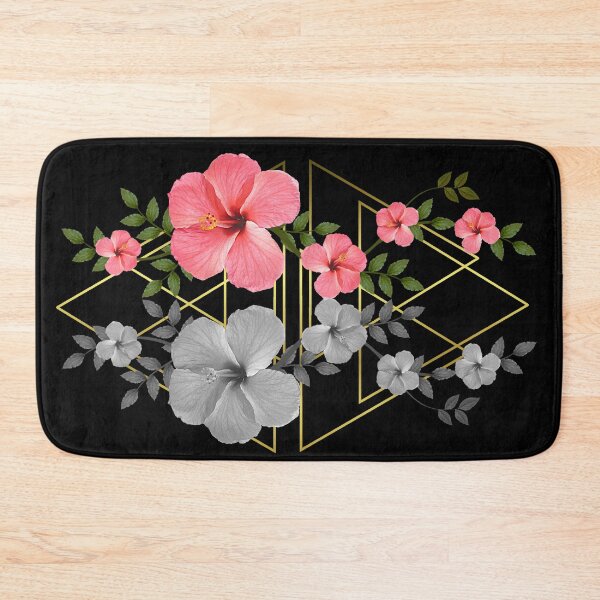 Item preview, Hibiscus Blossoms with Graphic - Tripic Flower in Kenai / Africa designed and sold by TShirtsundMehr.