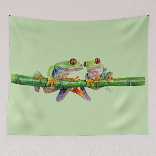 Item preview, Two tree frogs | frog lover designed and sold by NathBros.