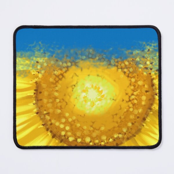 Item preview, Ukrainian sunflower and flag masks, totes, t-shirts, hats and more. designed and sold by Mary Jane Lange.