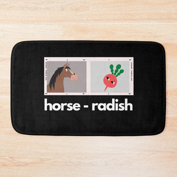 Item preview, horse radish - humour designed and sold by BearLoveDesign.