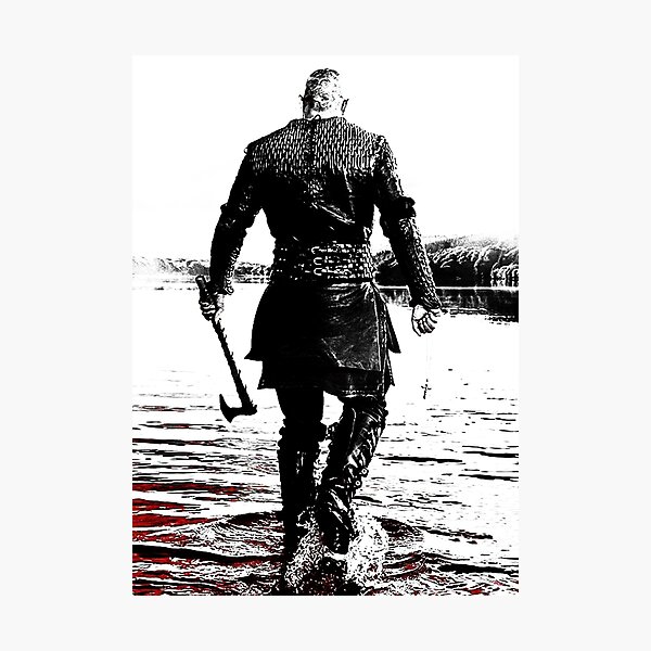 vikingos Lámina fotográfica