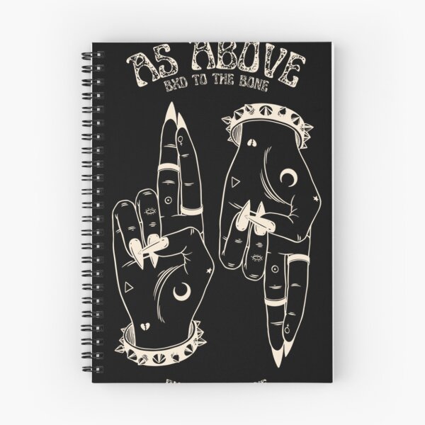 Item preview, BAD TO THE BONE AS ABOVE SO BELOW Premium designed and sold by WendyMorto.