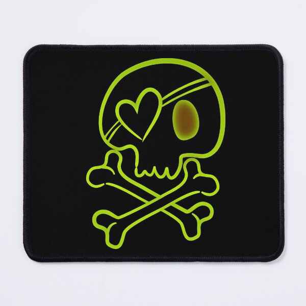 Item preview, Skull crossbones green light Scary Dark Man Spooky Horror Bones Rock Gothic Occult Punisher designed and sold by BestDesign87.