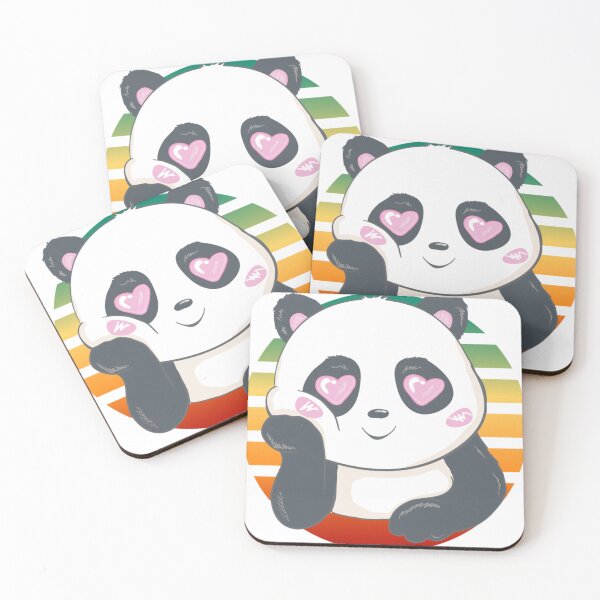 Item preview, Cute animal friendly panda in love Classic . designed and sold by fergalamand.