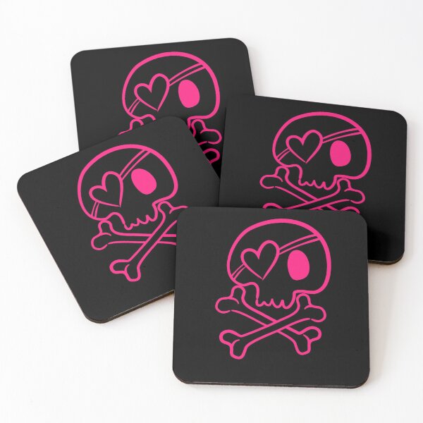 Item preview, Skull crossbones red light Scary Dark Man Spooky Horror Bones Rock Gothic Occult Punisher  designed and sold by BestDesign87.