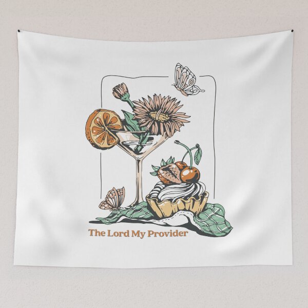 Item preview, The Lord My Provider Matthew 6 Verse 25-34 - Jesus Said Do Not Worry About What You’d Eat Or Wear designed and sold by MJDezigns.
