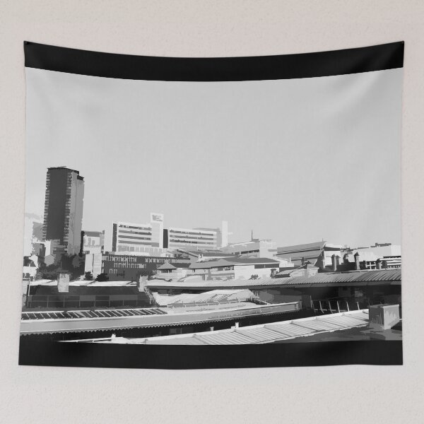 Item preview, Sheffield Hallam Monochrome designed and sold by summattodraw.