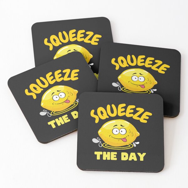 Item preview, Squeeze the day, motivational saying - A funny gift for fruit food lovers designed and sold by Best-Designers.