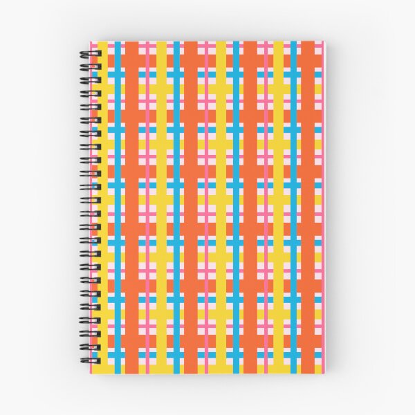 Item preview, Gridlines Orange Yellow Pattern designed and sold by Artdianarada.