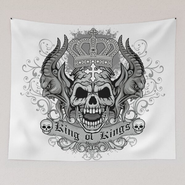 Item preview,  grunge skull coat of arms designed and sold by amid999.