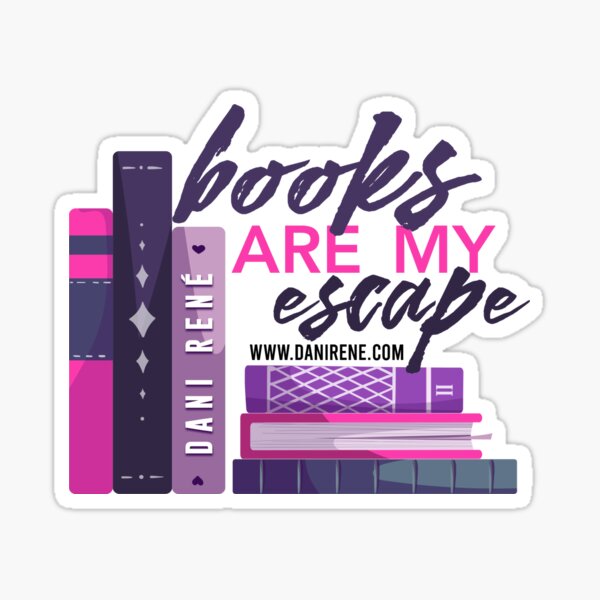 Books are my Escape Sticker