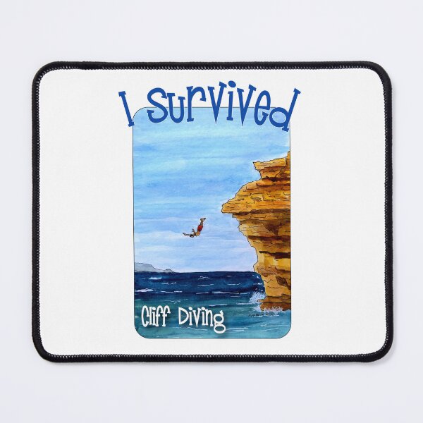 Item preview, I Survived Cliff Diving designed and sold by MMc Buck.