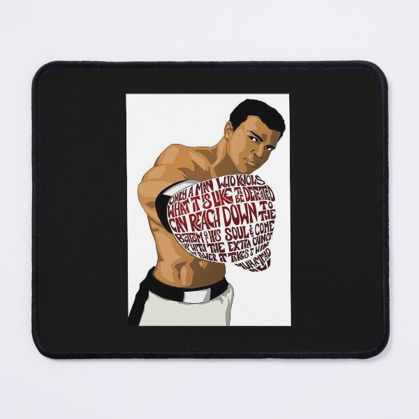 Item preview, Muhammad Ali Comeback From Defeat Sticker designed and sold by ilr9ctrin.