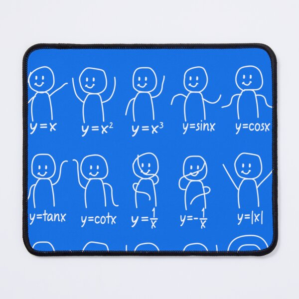 Item preview, Funny Algebra Dance Graph Figures Math Equation Classic T-Shirt designed and sold by ZuhalsdCaliskan.