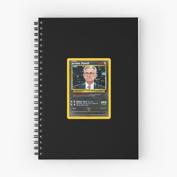 Item preview, Fed Chair Jerome Powell Trading Card designed and sold by deniz29.