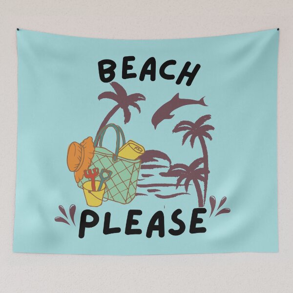 Item preview, Beach Me Please Ocean Waves designed and sold by BronikowskiART.