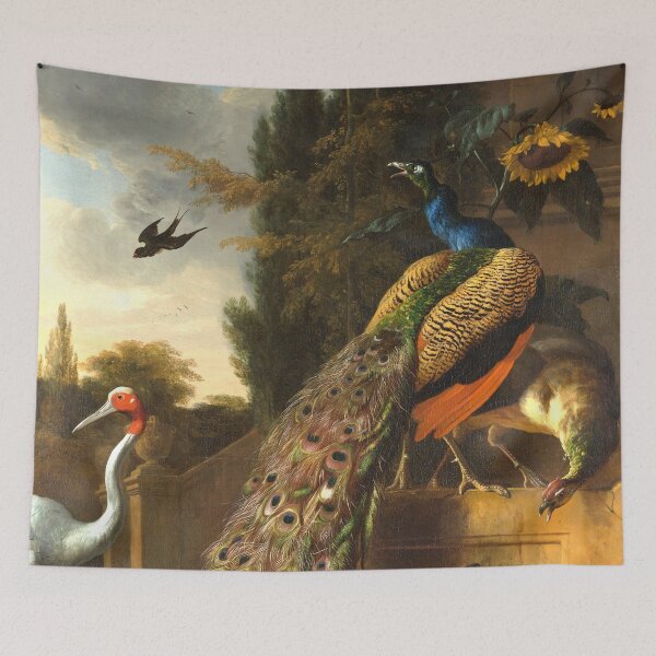Item preview, Peacocks exotic renaissance painting  designed and sold by Lady-Frost.