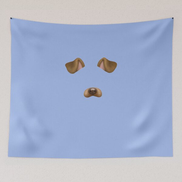 Item preview, Snapchat Dog Sticker designed and sold by AndreaGrohmann.