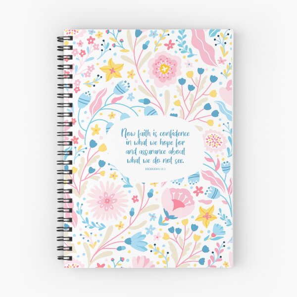 Item preview, Hebrews 11:1 - Faith is Confidence, Bible Verse designed and sold by StudioCitrine.