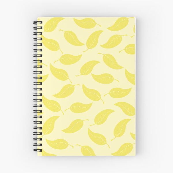 Item preview, Pastel Yellow Abstract Leaves Pattern designed and sold by TacticTees.