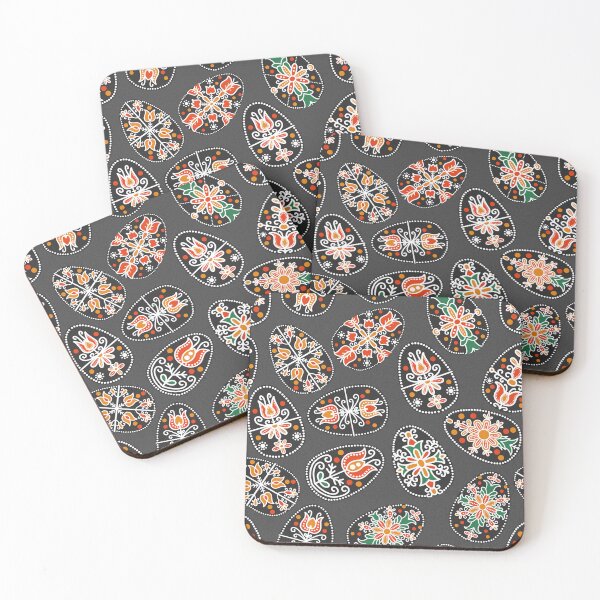 Item preview, easter eggs with hungarian motifs designed and sold by space-kitten.