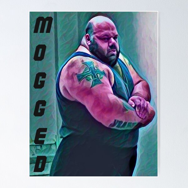 Kyriakos Grizzly Kapakoulak  MOGGED Poster for Sale by STRAIGHT