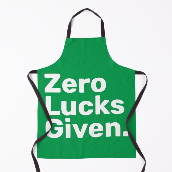 Item preview, Zero Lucks Given. | Irish Puns designed and sold by BopleDesigns.