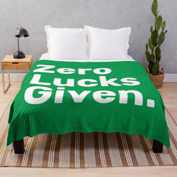 Item preview, Zero Lucks Given. | Irish Puns designed and sold by BopleDesigns.