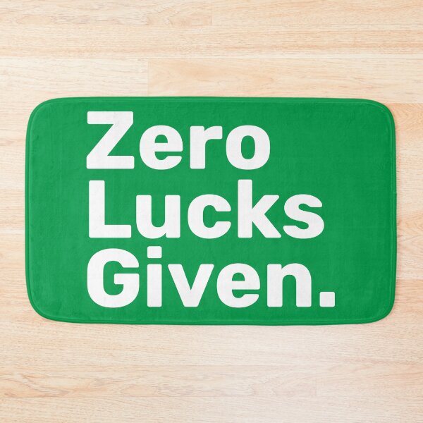 Item preview, Zero Lucks Given. | Irish Puns designed and sold by BopleDesigns.