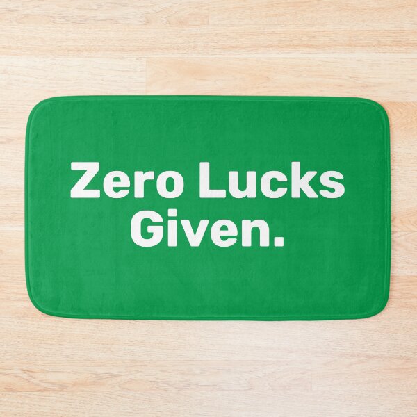 Item preview, Zero Lucks Given | Irish Puns designed and sold by BopleDesigns.