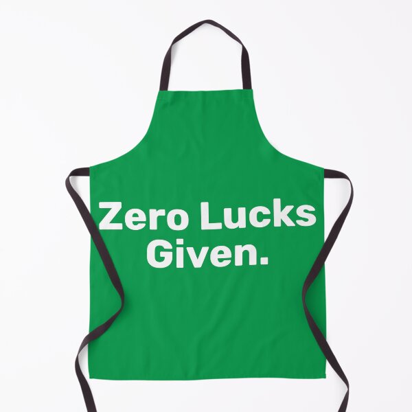 Item preview, Zero Lucks Given | Irish Puns designed and sold by BopleDesigns.