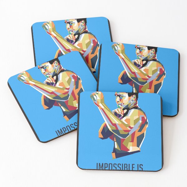Item preview, Muhammad Ali Nothing Is Impossible Poster designed and sold by oungwkv.