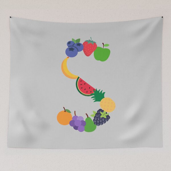 Item preview, Fruits Letter S designed and sold by Axi35.