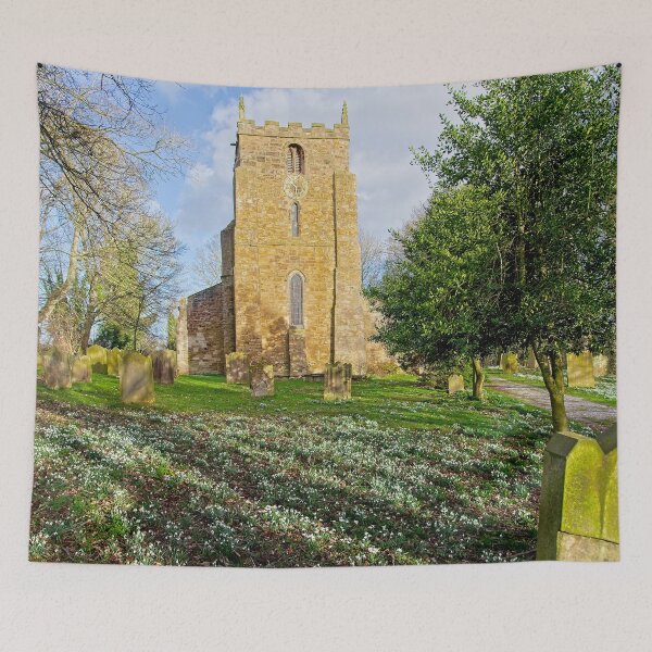 Item preview, Churchyard Spring Snowdrops designed and sold by Martyn R Arnold Fine Art Nature & Landscape Photography.