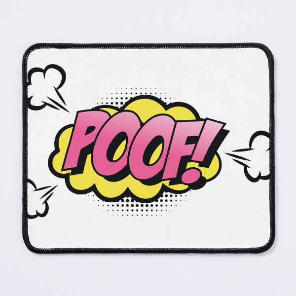 Item preview, POOF! funny sticker  designed and sold by xmemes.