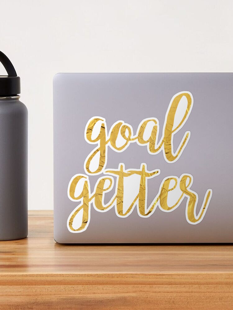 goal getter Sticker for Sale by limitlezz