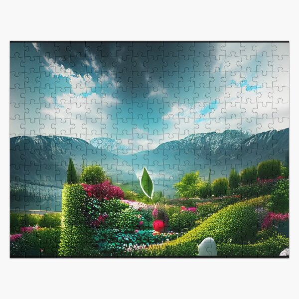 Item preview, AI Generated Art, Beautiful Garden  designed and sold by Anna Chidiac.