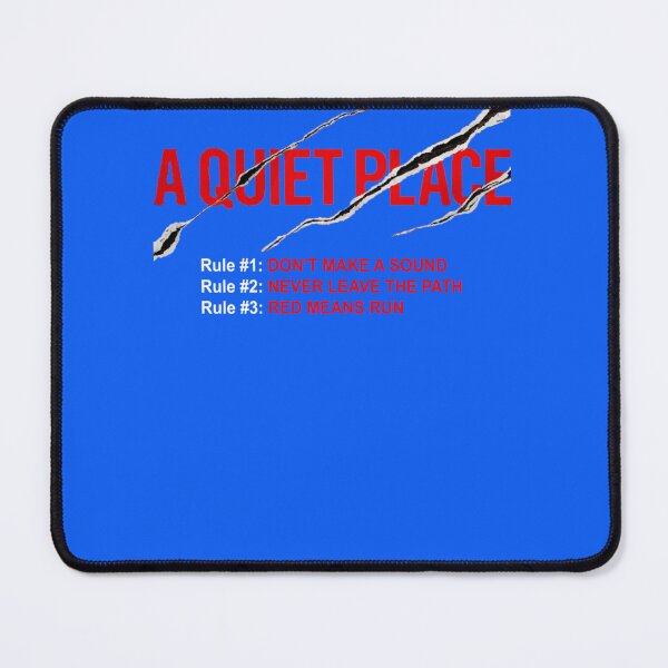 Item preview, A Quiet Place - Rules Essential T-Shirt designed and sold by JohnsVogt.