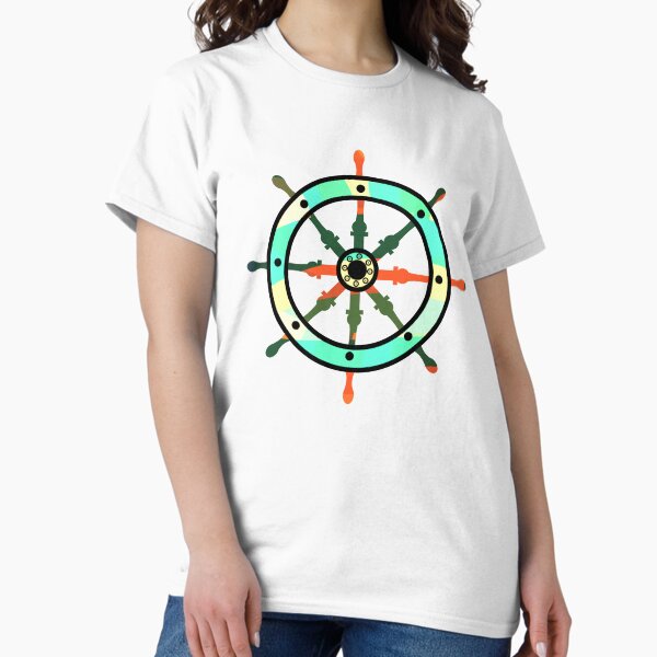 Item preview, Ship helm on an abstract background designed and sold by cocodes.