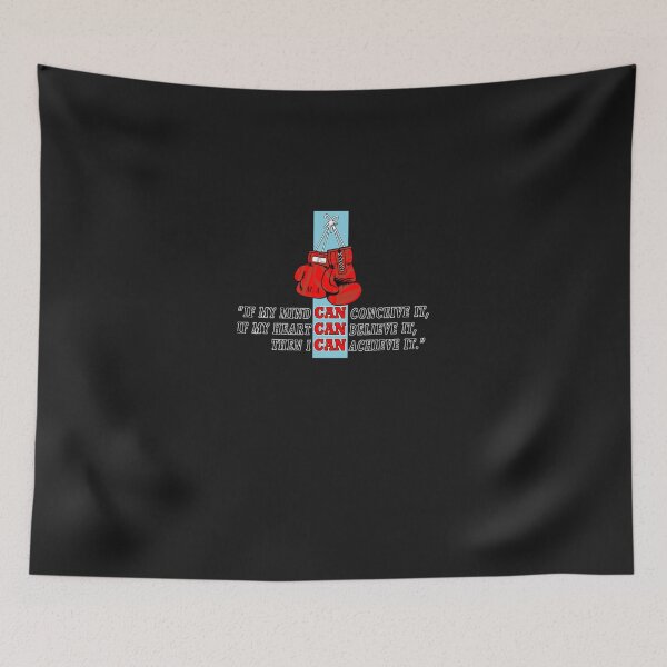 Item preview, If my mind can conceive it if my heart can believe it then I can achieve it mohammad ali quotes  Ess designed and sold by heilasherr.