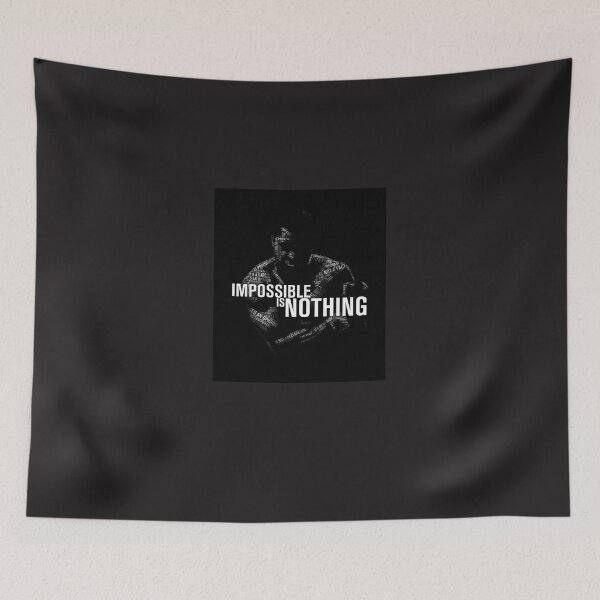 Item preview, Muhammad Ali Impossible is Nothing Poster designed and sold by riwendye.