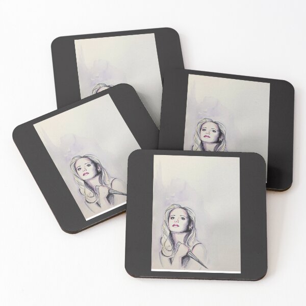Item preview, Buffy Summers in Watercolors - Print  Art Board Print designed and sold by wankumlyor.